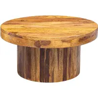 Wohnling Salontafel sheeshamhout bruin 60 cm Bruin