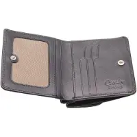 Esquire portemonnee weense doos Peru Lady Wallet Black zwart