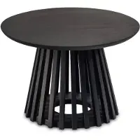 Wohnling Salontafel zwart rond 60 cm