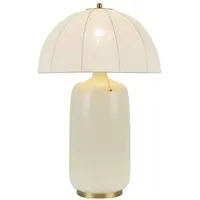 ELSTEAD Tafellamp Crosby, messing / goud, Woon-/ Eetkamer, metaal, Vintage, Tafellamp