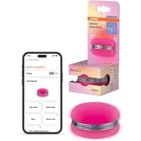 Osram Smart Macaron, Bluetooth-luidspreker met draaiend, kleurrijk licht, muziek synchronisatie en app