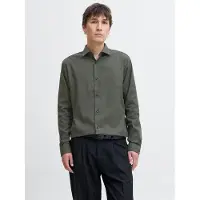 Jack & Jones Overhemd 'JPRBLAParker' donkergroen