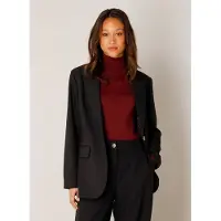 Base Level regular blazer zwart female | Maat: 42