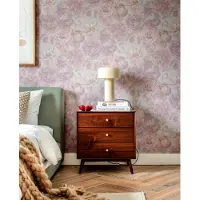 A.S. Création Vliesbehang, Bloemenbehang roze | B792314, 10,05 m x 0,53 m