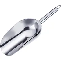 Westmark Afweeg-/voederschep, inhoud: 400 ml (ca. 500 g meel), roestvrij staal, Halia, zilver, 91062270