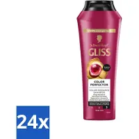 Schwarzkopf 24 x - Shampoo - Color Protect & Shine - Voor Langdurige Kleurbehoud - 250 ml - Kleurbehoud Shampoo - Glans Shampoo - Geverfd Haar Shampoo - Highlights Shampoo - Kleurbescherming Shampoo
