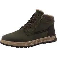 Tom Tailor Veterboots donkerbruin / olijfgroen