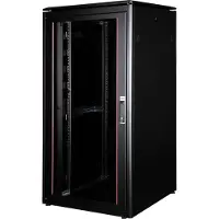 Roline 19-inch netwerkkast Pro 32 U , 800x800 BxD Glazen deur zwart