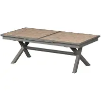 Hespéride Uitschuifbare tuintafel voor 12 personen van aluminium AXIOME