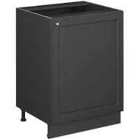 Vicco Keukenonderkast Fame-Line, Anthrazit-Gold Landhaus/Antraciet, 60 cm 1 deur zonder werkblad