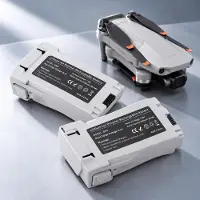 Vareonix 2x 3850mAh vervangingsaccu, compatibel met DJI Mini 4 Pro – 7,38V 28,41Wh Li-Ion polymeer droneaccu – Dubbelpack / Set van 2 – BM3