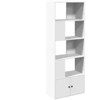 vidaXL Boekenkast 70x36x189 cm bewerkt hout wit