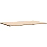 vidaXL Tafelblad rechthoekig 80x50x1,7 cm massief grenenhout