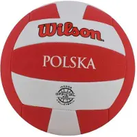 Wilson - "Super Soft Play Polska" Volleybal PP7778 (5) (Wit/Rood)