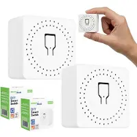 Greenblue inbouw wifi schakelaar - 100-240 V wisselstroom, 50/60 Hz, max. 16 A, voor LED 150 W, GB739 - 2 stuks