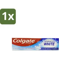 Colgate 1 x - Advanced White - Tandpasta - 100ml - Tandpasta - Witte Tanden - Vlekverwijdering - Tandbederf - Gaatjes