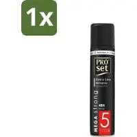 Proset 1 x - Haarspray - Mega Strong - 48 uur Werking - 300 ml - Haarspray - 48 Uur Hold - Mega Strong - Volume - Gezond Haar