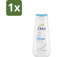 Dove 1 x – Douchegel – Advanced Care Gentle Scrub – 225 ml - Douchegel - Exfoliatie - Huidverzorging - Zachte Douchegel - Schuim