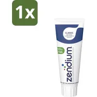 Zendium 1 x Tandpasta Classic 75 ml - Tandpasta - Natuurlijke Enzymen - Gezond Microbioom - Fluoride - Gevoelige Mond