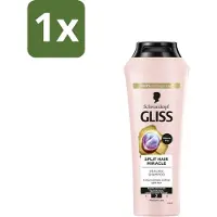 Schwarzkopf 1 x Gliss-Kur - Shampoo - Split Hair Miracle - Herstelt Gespleten Haarpunten - 400 ml - Gespleten Haarpunten - Haar Herstel - Haar Versterken - Hydrolyzed Keratine - Vitamine E