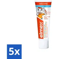 Elmex Gel-Tandpasta Peuter (0-5 Jaar) 75 ml - Bulkverpakking - 5 stuks