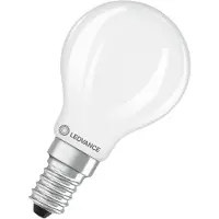 Ledvance LED Filament Kogellamp E14 - 1.8W 250lm 2700K 230V - Mat Glas - Ø45mm - Geschikt voor nachtlampen, kinderkamers, decoratie