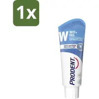 Prodent 1 x – Tandpasta – Wit + Fris – Complete Bescherming – 75 ml - Koffie - Koffiezetapparaat - Koffiezetapparaat
