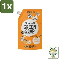 Marcel's Green Soap 1 x Marcel’s Green Soap – Handzeep Navulling – Sinaasappel & Jasmijn – 500 ml- Kabel - Kabels - Kabelsysteem - Kabelsysteem