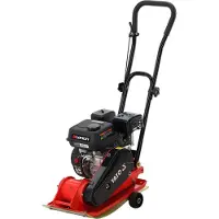 YATO YT-90300 Professionele Benzine Trilplaat – 11 kN – 6,5 PK Loncin G200F Motor – Diepte tot 25 cm – Inclusief Transportwielen & Rubberen Mat – Compact & Lichtgewicht 56 kg