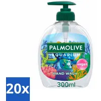 Palmolive 20 x Handzeep Aquarium 300 ml - Aquarium Handzeep - Natuurlijke Handzeep - Vegan Handzeep - PH-neutraal Handzeep - Zachte Handzeep