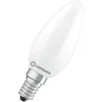 Osram LED Filament Kaarslamp E14 - 5.9W 806lm 2700K 230V - Mat Glas - Ø35mm - Dimbaar - Geschikt voor kroonluchters, hotels, klassieke armaturen