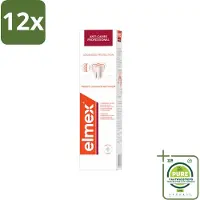Elmex Tandpasta Anti-Cariës Professional Advanced Protection 75 ml - Voordeelverpakking - 12 stuks - Anti cariës - Tandpasta