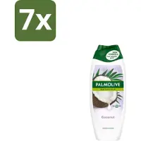 Palmolive 7 x – Douchegel – Pure Coconut – 500 ml - Douchegel - Kokosgeur - Reiniging - Huid Verzorging - Hydraterende Douchegel