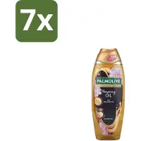 Palmolive 7 x – Douchegel – Thermal Pampering Oil – 650 ml - Douchegel - Huidverzorging - Warme Douchegel - Voedende Douchegel - Aromatische Douchegel