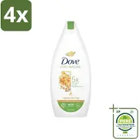 Dove - Douchegel - Replenishing - Hydraterend en verzorgend - 400 ml - Voordeelverpakking - 4 stuks - Douchegel - Hydratatie