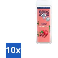 Le Petit Marseillais 10 x – Douchegel – Grenade Bio – 400 ml - Douchegel - Biologische Douchegel - Granaatappel Douchegel - Natuurlijke Douchegel - Gezond Douchegel