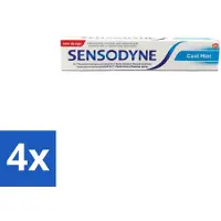 Sensodyne 4 x - Tandpasta - Cool Mint - Gevoelige Tanden - 75 ml - Tandgevoeligheid - Tandpasta - - Cool Mint - Gevoelige Tanden