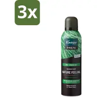 Kneipp 3 x – Men Nature Feeling – Douche Foam – Frisse Dennengeur – 200 ml - Douche Foam - Scheerschuim - Frisse Den - Natuurlijke Ingrediënten - Hydraterend Schuim