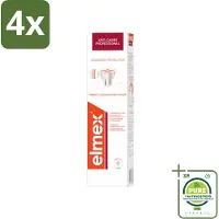 Elmex Tandpasta Anti-Cariës Professional Advanced Protection 75 ml - Voordeelverpakking - 4 stuks - Anti cariës - Tandpasta