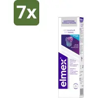Elmex 7 x Tandpasta Glazuur Professional Opti-Glazuur 75 ml - Tandpasta - Glazuurbescherming - Tanderosie - Glazuurverlies - Tandenbescherming