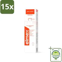 Elmex 15 x Tandpasta Anti-Cariës Original 75 ml - Grootverpakking - Anti-cariës - Tandpasta - Cariës - Gaatjes - Tandglazuur