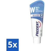 Prodent 5 x – Tandpasta – Wit + Fris – Complete Bescherming – 75 ml - Koffie - Koffiezetapparaat - Koffiezetapparaat
