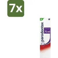 Parodontax 7 x – Tandpasta – Ultra Clean – 75 ml - Tandpasta - Tandplak - Tandvlees - Bloedend Tandvlees - Fluoride