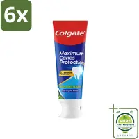 Colgate Tandpasta Caries Protection 75 ml - Voordeelverpakking - 6 stuks - Gaatjes - Tandbederf