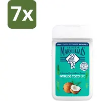 Le Petit Marseillais 7 x – Douche & Bad – Coco – 650 ml - Douche En Bad - Kokosgeur - Huid Verzorgen - Schuim - Badschuim