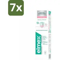 Elmex 7 x Tandpasta Sensitive Professional Gum Care 75 ml - Gevoelige Tanden - Tandpasta - Gevoeligheid - Tandarts Aanbevolen - PRO-ARGIN Technologie