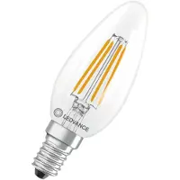 Ledvance LED Filament Kaarslamp E14 - 5.9W 806lm 2700K 230V - Ø35mm - Geschikt voor kroonluchters, wandlampen, sfeerverlichting