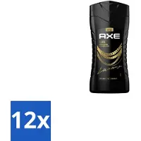 Axe 12 x – Douchegel – Flaxe – 250 ml - Douchegel Voor Mannen - Frisse Geur - Reiniging Lichaam - Hydraatende Douchegel - Mannelijke Geur