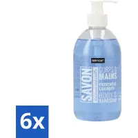 Sence 6 x - Provencal Lavendel - Handzeep - Savon - 500 ml - Handzeep - Lavendel Geur - Vloeibare Handzeep - Handzeep Provencal Lavendel - Handzeep 500 Ml