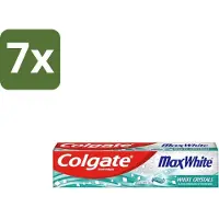 Colgate 7 x - Max White - Whitening Crystals - Tandpasta - 100ml - Tandpasta - Witte Tanden - Whitening Crystals - Tanden Witter Maken - Vlekverwijdering